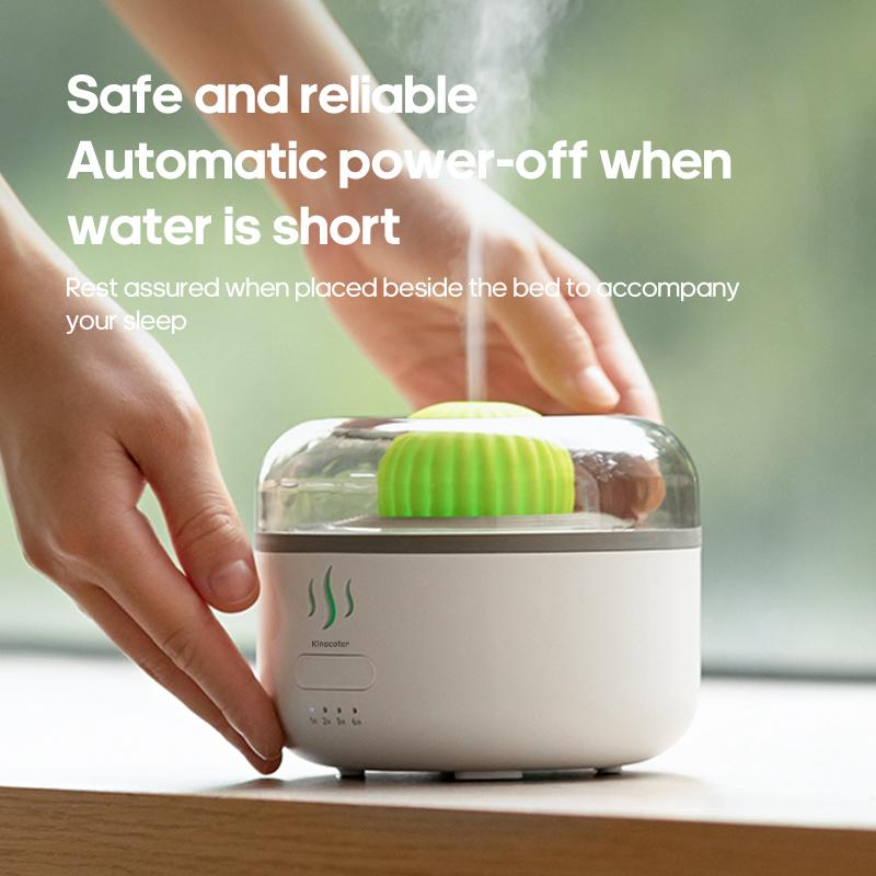 

New Cactus Aroma Diffuser 160ml Essential Oil Scent USB Air Humidifier with Waterless Auto-Off Protection for Home Creative Gift
