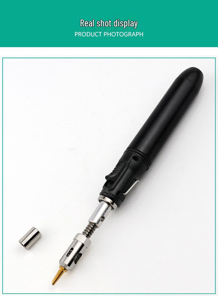 Portable Pen-Type Gas Soldering Iron for Electronic Repairs