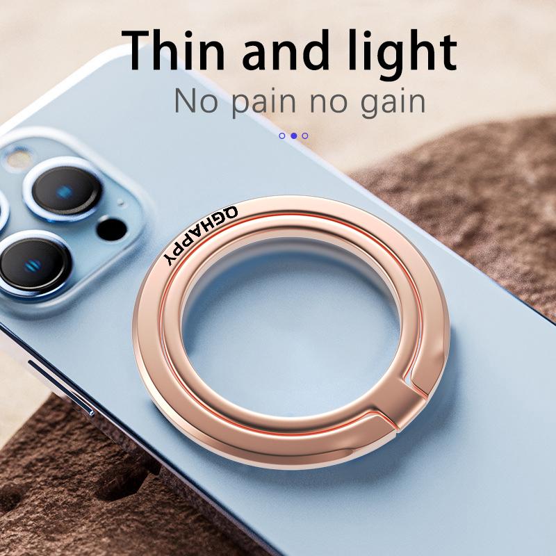 Mobile Phone Magnetic Holder for Magsafe 360 Degree Rotation Stand Universal Folding Bracket for iPhone 16 15 14 Pro/Max Samsung