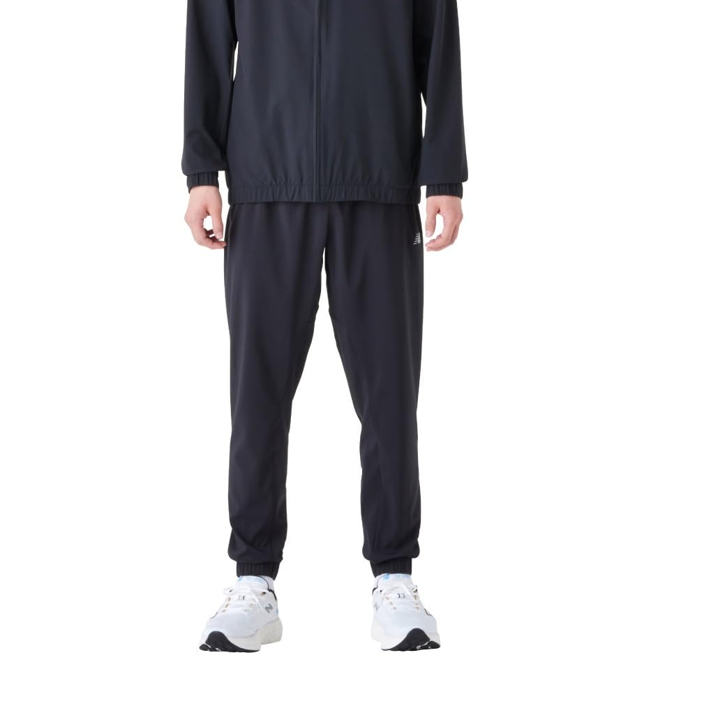 

New Balance Sport Essentials Active Stretch Woven Joggers Size Regular Men s (MP41011) Black, L,