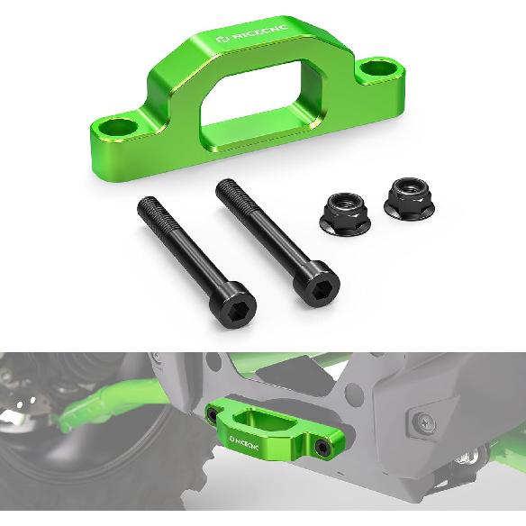 

NICECNC Tow Hook Billet Aluminum Compatible with Kawasaki Teryx KRX 1000 KRF1000 2020-2023, Teryx KRX 1000 KRF1000 eS 2021 2023, Replace 99994-1315,