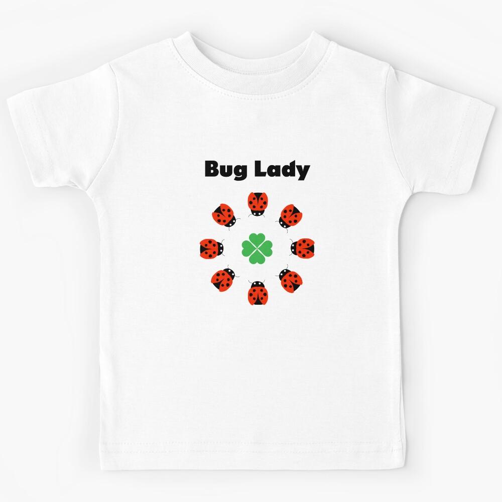 Bug Lady Four-Leaf Color Kids T-Shirt 170