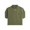 Polo Ralph Lauren SS22 Cotton Solid Short Sleeve Polo Shirt Men tops Green MNPOKNI1N821565-300