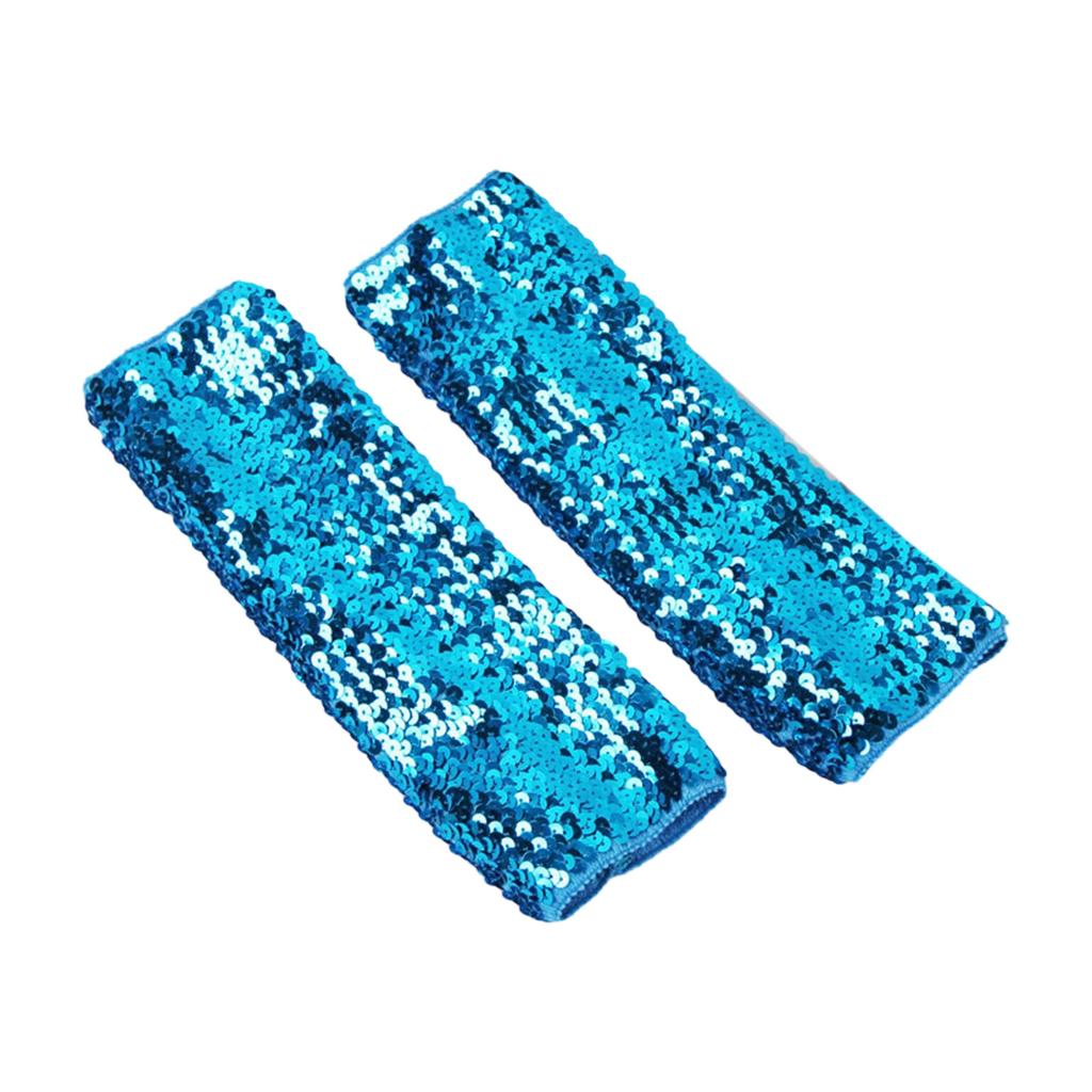 Sparkling Sequined Arm Sleeves For Carnivals Parties And Stage Performances Elastic Arm Sleeves for Various Arm Size