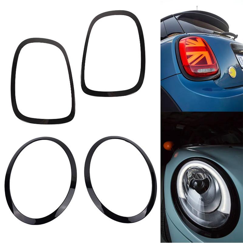 5pcs 51712285495 Front Grille Surround Cover Trim Ring For Mini F55 5 Door Hatchback Cooper S, Cooper SD 2014-2021