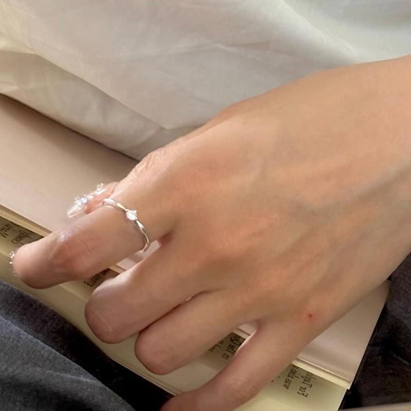 Schmetterling Emaille Bunter Ring für Frauen Verstellbares Offenes Design Einzigartiger und Schicker Schmuck