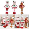 Christmas Gnome Cook Telescopic Figures Cute Doll Decoration Holiday Present