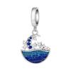 Marine Life Charm Handmade DIY Accessories Star Sea Turtle Jellyfish Pendant Bracelet Beads