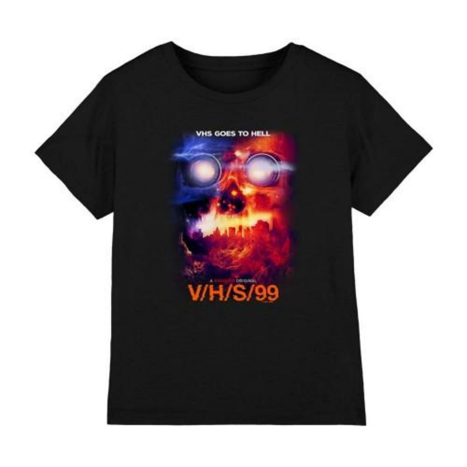 

V_H_S_99 Childrens_Kids VHS Goes To Hell T-Shirt S чёрный