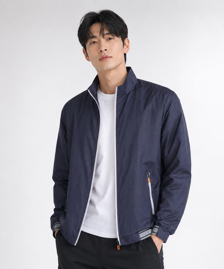 Ezbuy Goodswing Men'S Golf Rounding Lightweight Jacket With Elastic Waisting 3 Colors