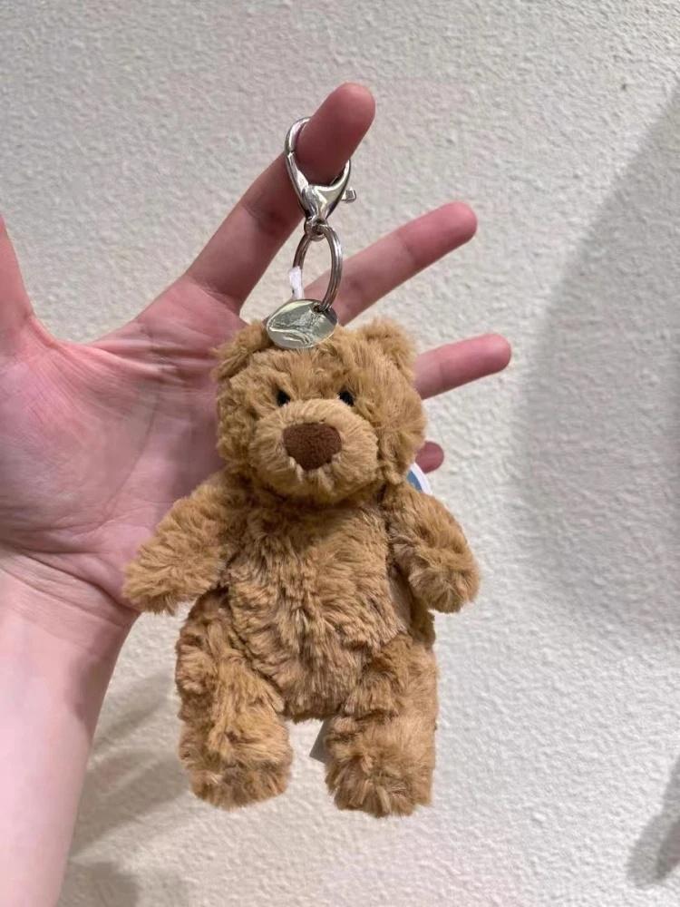 High Quality Fun Marshmallow Keychain Cotton Candy Two Tone Cute Two Tone Keychain Bag Accessories Dolls Xmas Gifts