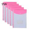 Portable Travel Folder 11 Hole Expanding File Pockets, Reusable PP Document Sleeves, Transparent Multi Purpose Storage Bag Waterproof Organizer