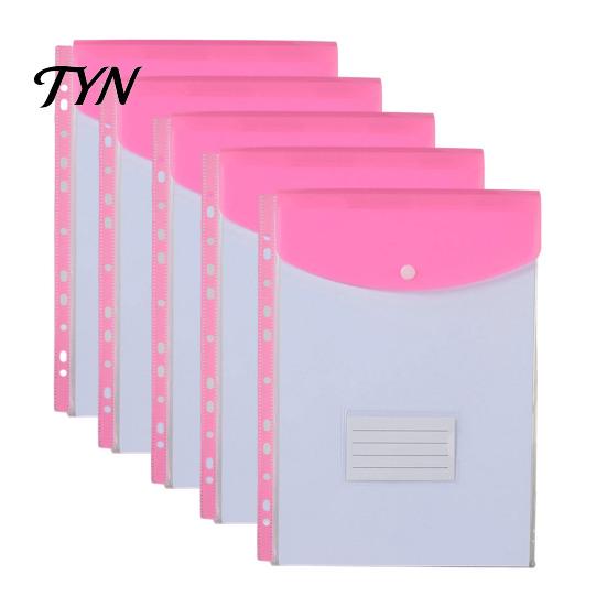Portable Travel Folder 11 Hole Expanding File Pockets, Reusable PP Document Sleeves, Transparent Multi Purpose Storage Bag Waterproof Organizer
