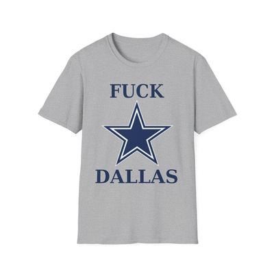 Kittle Funny Fuckk-Dallas Unisex Softstyle T-Shirt