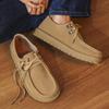 Nowe Męskie Buty Wiosenno-Letnie z Miękką Podeszwą Miękka Powierzchnia Codzienne Sznurowane Wygodne Buty Deskorolkowe Retro Oddychające Jednostki