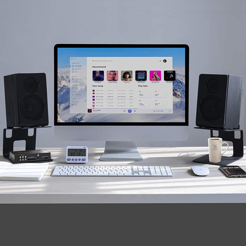 Desktop-Ständer Professioneller Studio-Ständer für Bücherregale Sauber ausgestattet mit rutschfesten Polstern