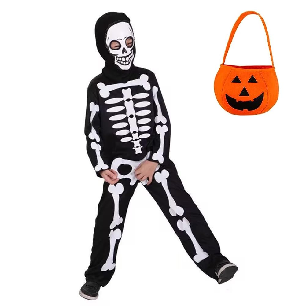 

Halloween Horror Theater Cultural Festival [Limspace] Costume, Skeleton, Cosplay, Style, Skeleton, Boys, Kids, Skull, Children s Clothes, Cosplay,