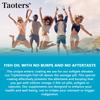 Taoters Omega-3 Deep Sea Fish Oil Soft Capsules Heart Friendly and Odorless 120 Capsules