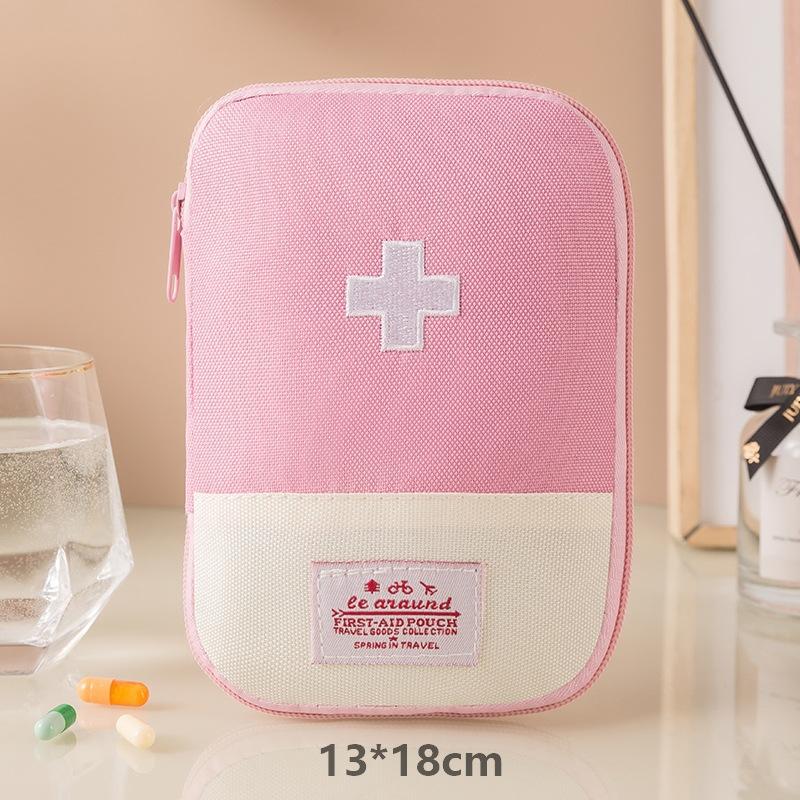 Medicine Kit First Aid Bag Portable Travel Storage Organizers Medical Medicine Storage Bag Home Storage Organization