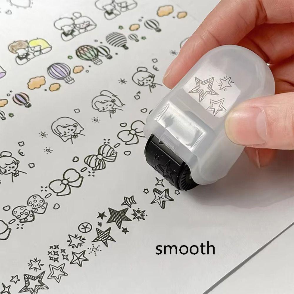 Drawing Marking Graffiti Doodle Roller Stamp Decorative Pattern Highlighter Roller  Journaling