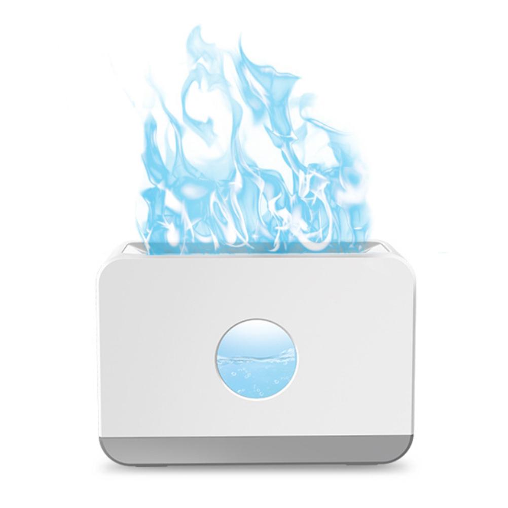Flame Aroma Diffuser Portable Aromatherapy Diffuser Humidifier Night Light  Diffuser for Home Office