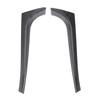 Pair of Rear Window Side Spoiler Wing Cover Trim Sporty Look Back Window Side Splitter Replacement for MK5 R32 2003-2008