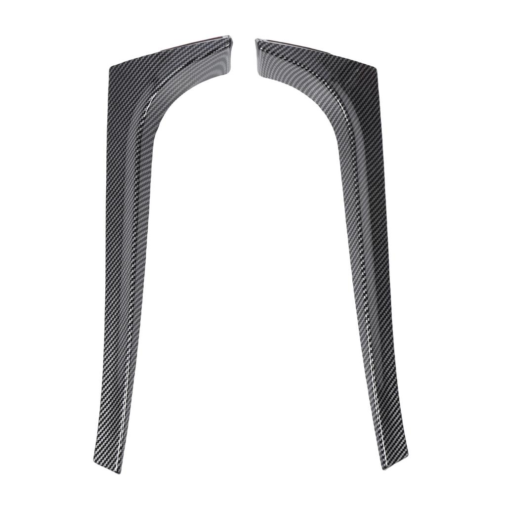 Pair of Rear Window Side Spoiler Wing Cover Trim Sporty Look Back Window Side Splitter Replacement for MK5 R32 2003-2008