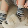 Wool Socks Children'S Medium Tube Socks Season Thickened Warm Stacking Socks Literary And Retro Korean Stockings