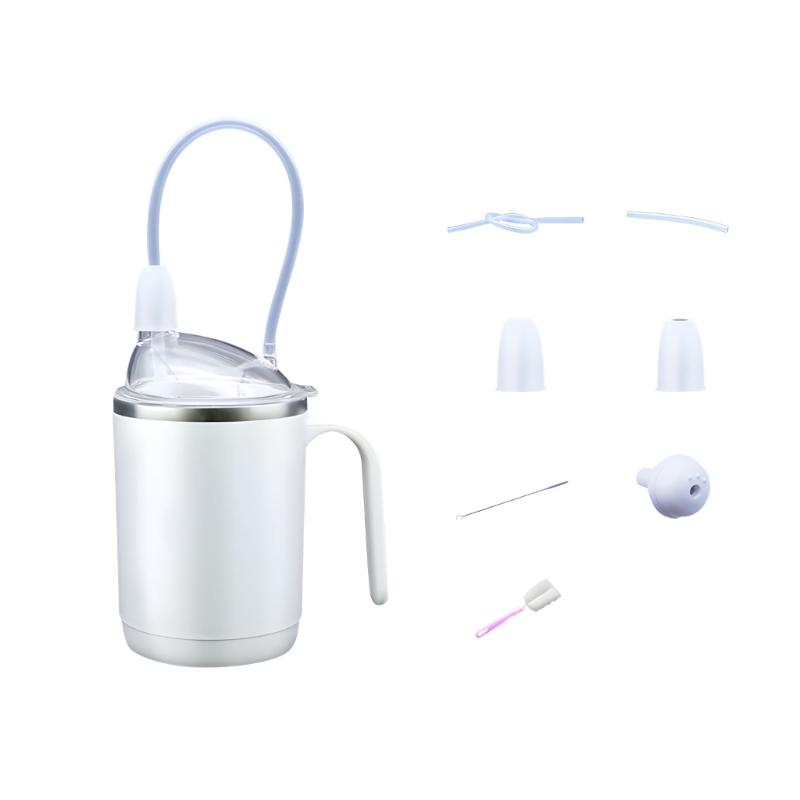

450ml Large Capacity Drinking Aid With Ergonomic Handle For Supportive Living Facility Residents 1
