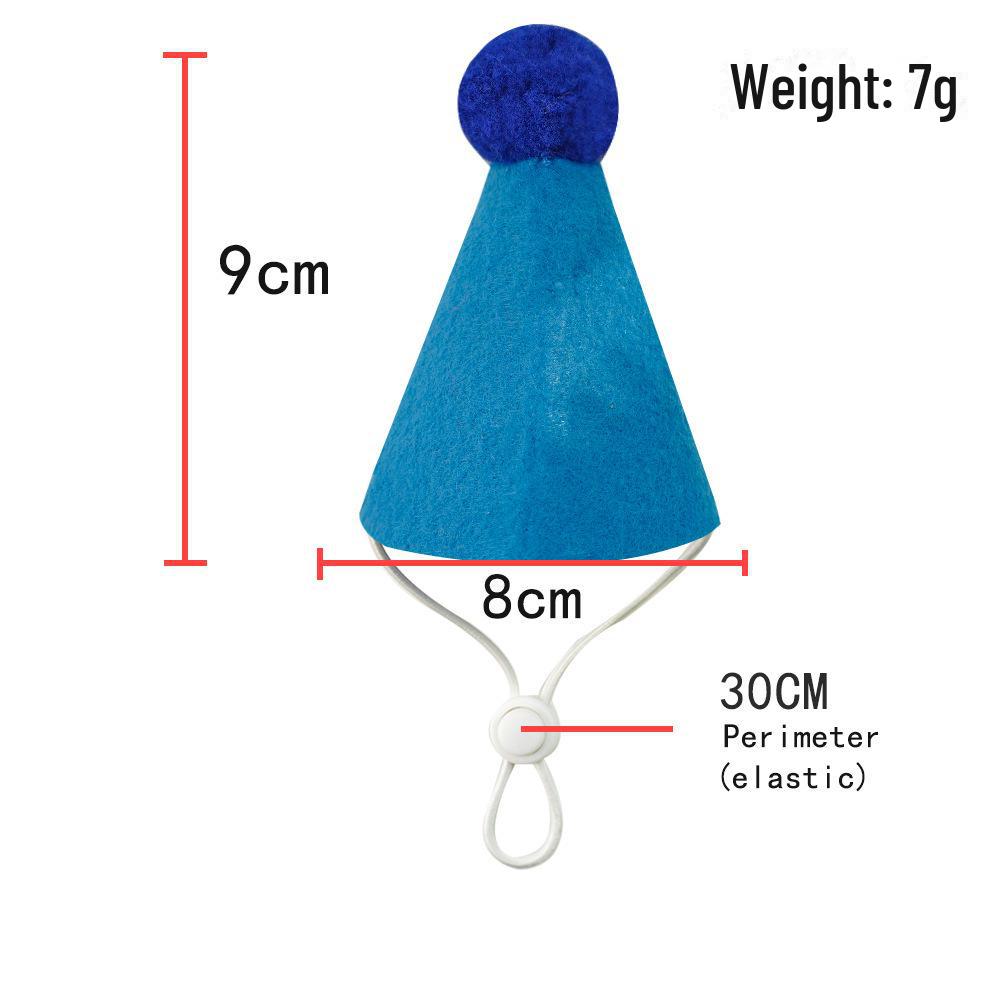Senye Pet Birthday Bib Scarf & Hat Decoration for Dogs and Cats