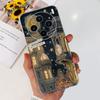 For Vivo X100 / X100 Pro Fashion Dragon Metal Pattern Case Cover For VivoX100 X 100pro 5G Soft Silicone TPU Phone Cases
