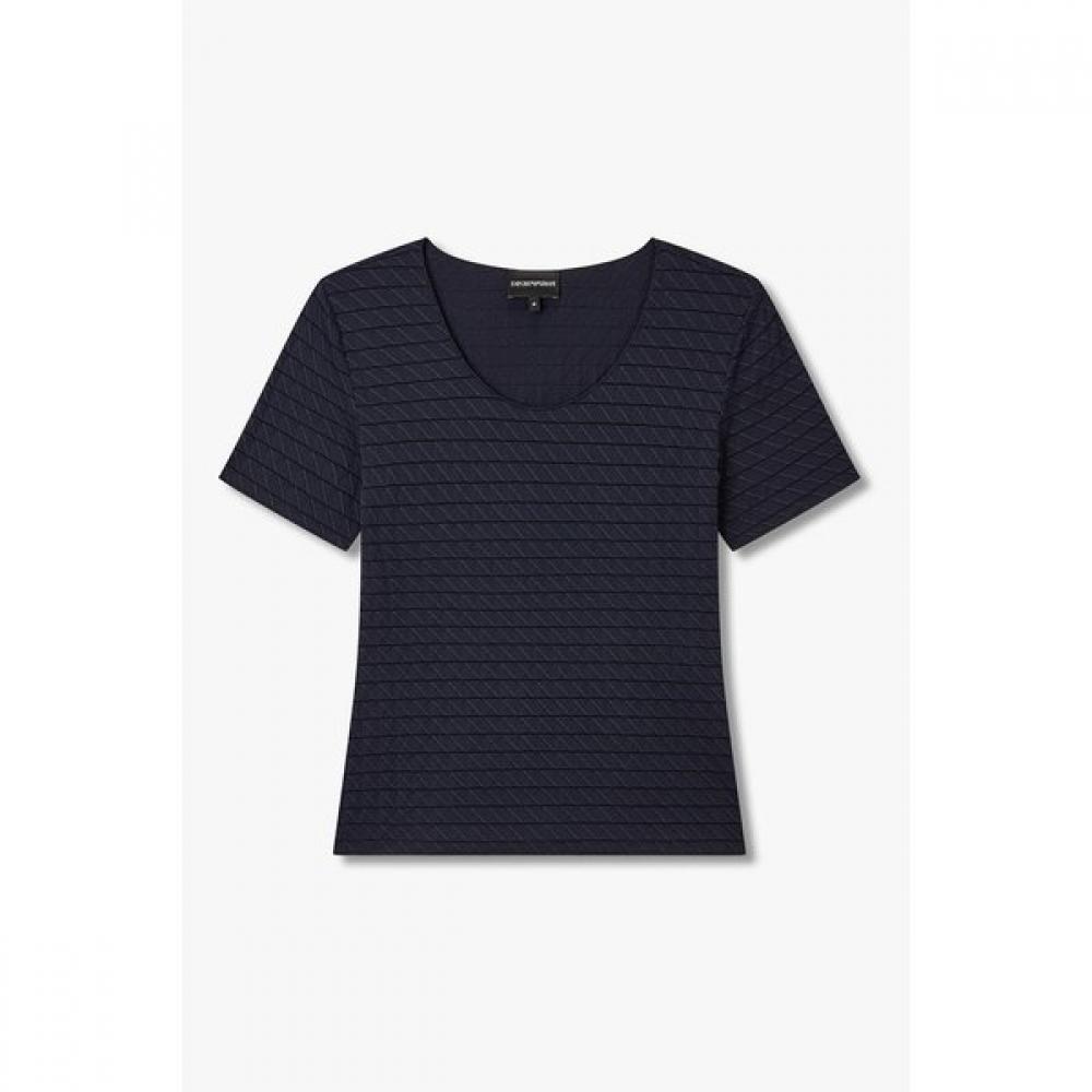 Emporio Armani Women S STreTch Jacquard T ShirT A526126510 S