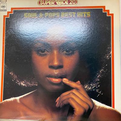 LP Record VARIOUS  Soul  Pops Best Hits SOPO36 CBS Japan Obi SoulFunk Used
