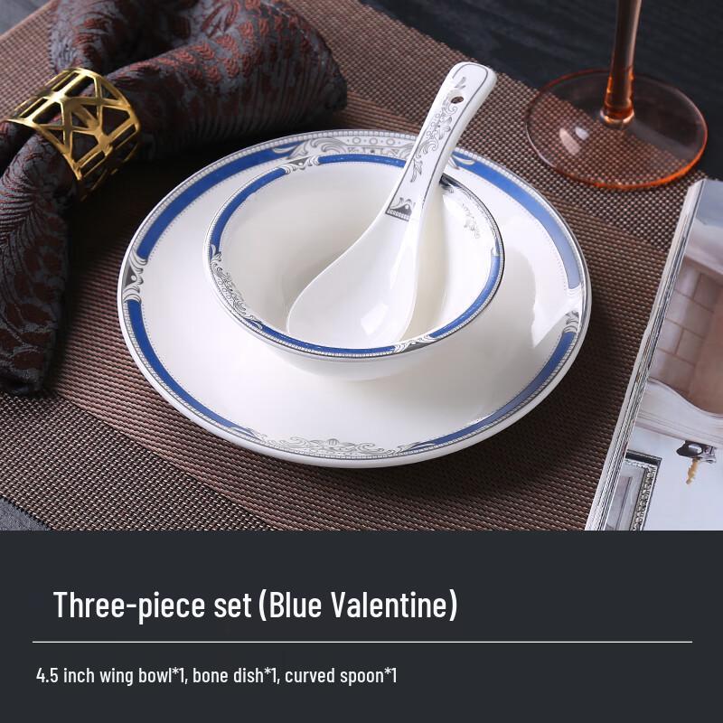 Hotel & Restaurant Chinese Ceramic Tableware Set