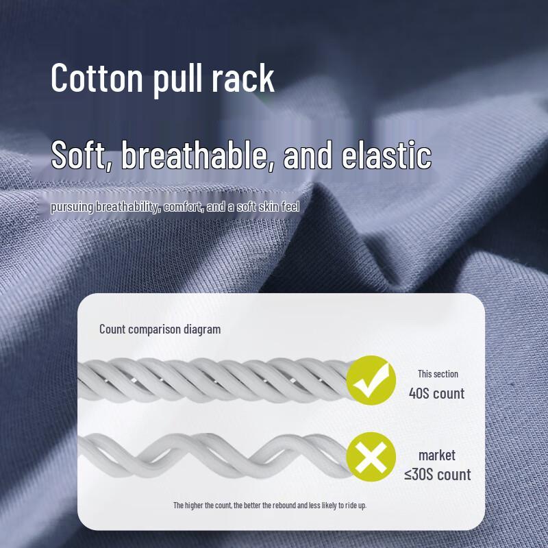 Fenteng Men's Breathable Cotton Boxer Briefs