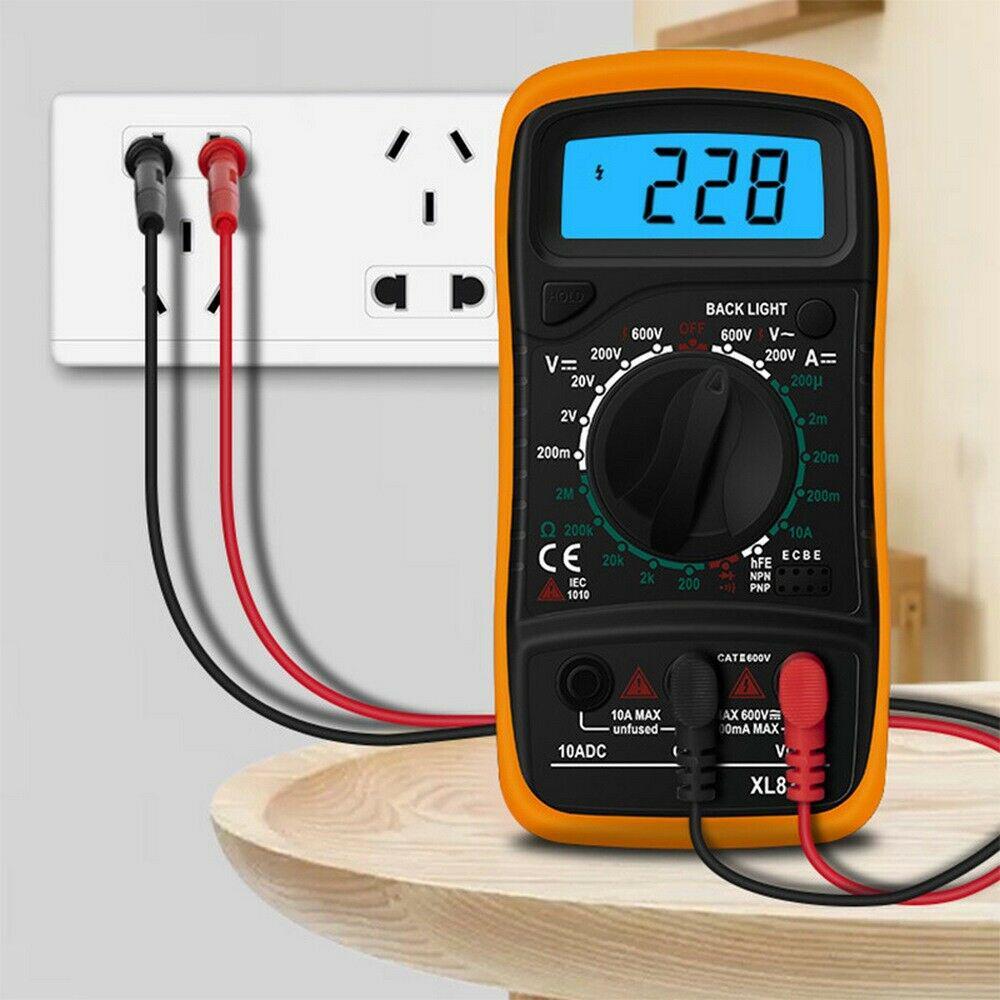 Electric Soldering Iron & Multimeter Set - Adjustable 60W, 220V/110V Welding Kit