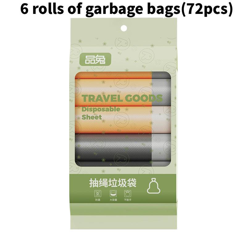 Heavy Duty Household Garbage Bags With Drawstring For Kitchen Waste Management