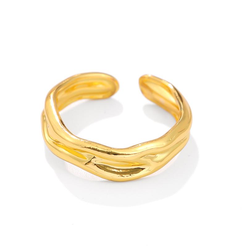 

Медный материал ретро кольцо с любовью высокое чувство нишевое кольцо персонализированные модные кольца ювелирные изделия