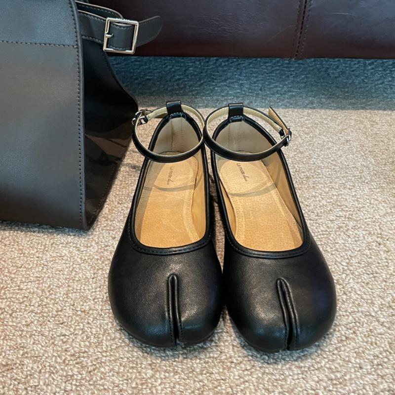 

Модный бренд Bailamos Женские балетки Мягкие балетки Женские слипоны Лоферы Мягкая подошва Мокасины Таби Ниндзя Женская повседневная обувь Mujer 39 чёрный