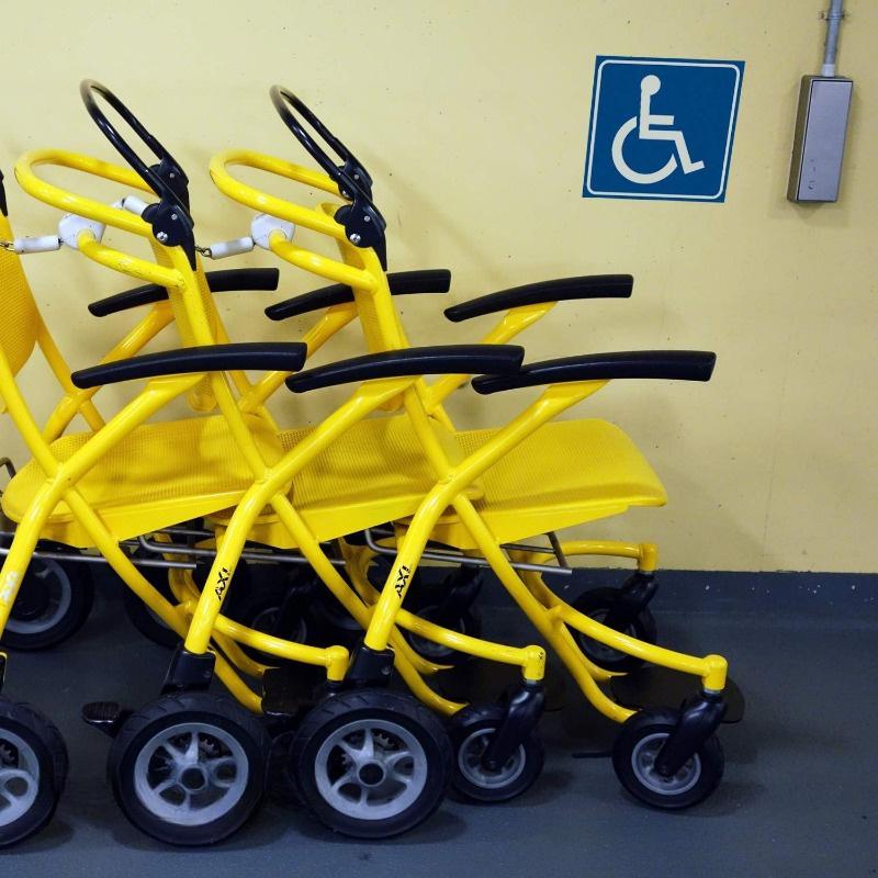 8 stücke Behinderte Zeichen Behinderung Mobilität Parkplatz Auto Aufkleber PVC Aufkleber für Auto