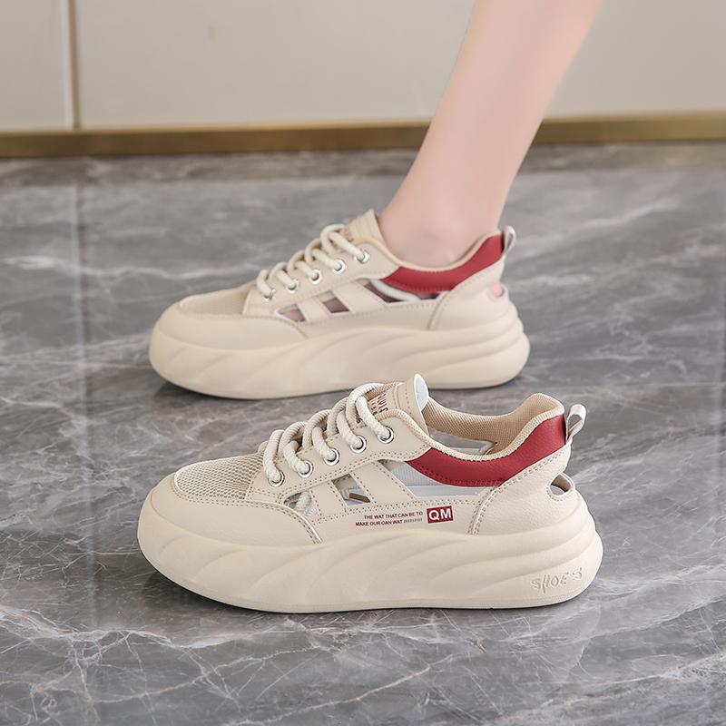 Sports net shoes hollow mesh surface breathable new summer thin size 34