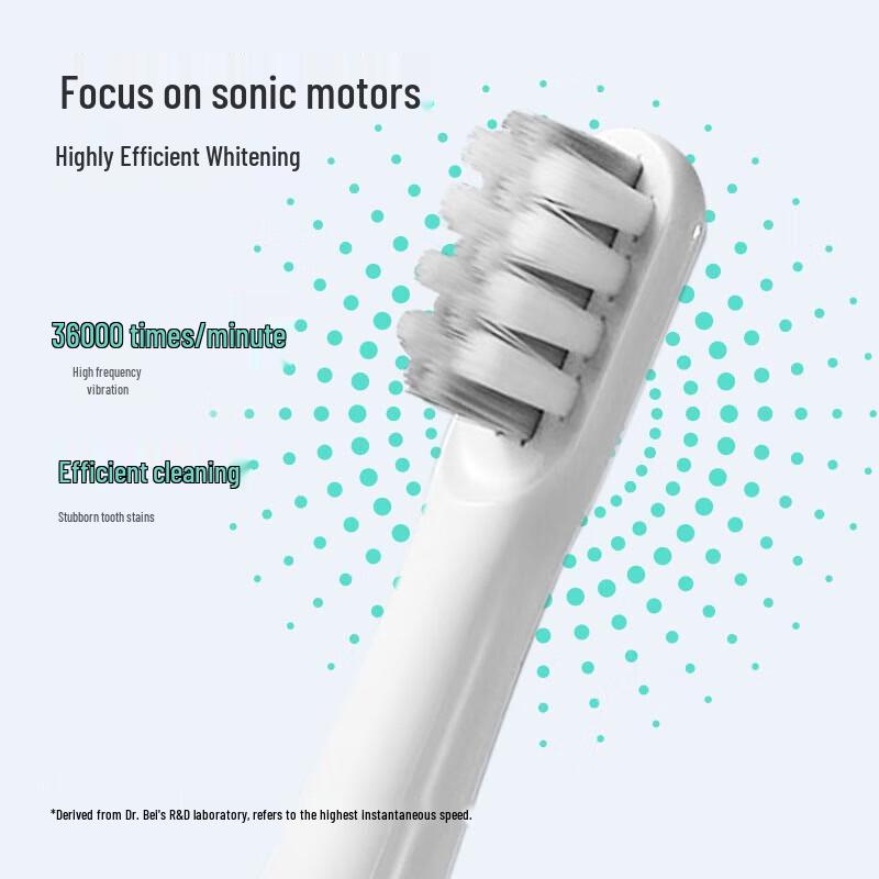 Dr. Bei Y1 Sonic Smart Electric Toothbrush CN plug (adapter included)