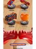 Dinosaur-Themed Folding Ejection Track Set: Children's Educational Alloy Car Toy