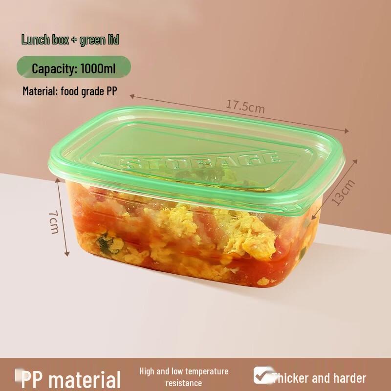 Disposable Heatable Meal Prep Containers