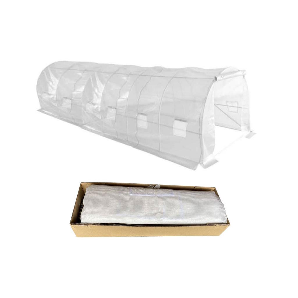 Garden Foil For Tunnel 600 X 300 X 200 Cm, Uv-12, Transparent