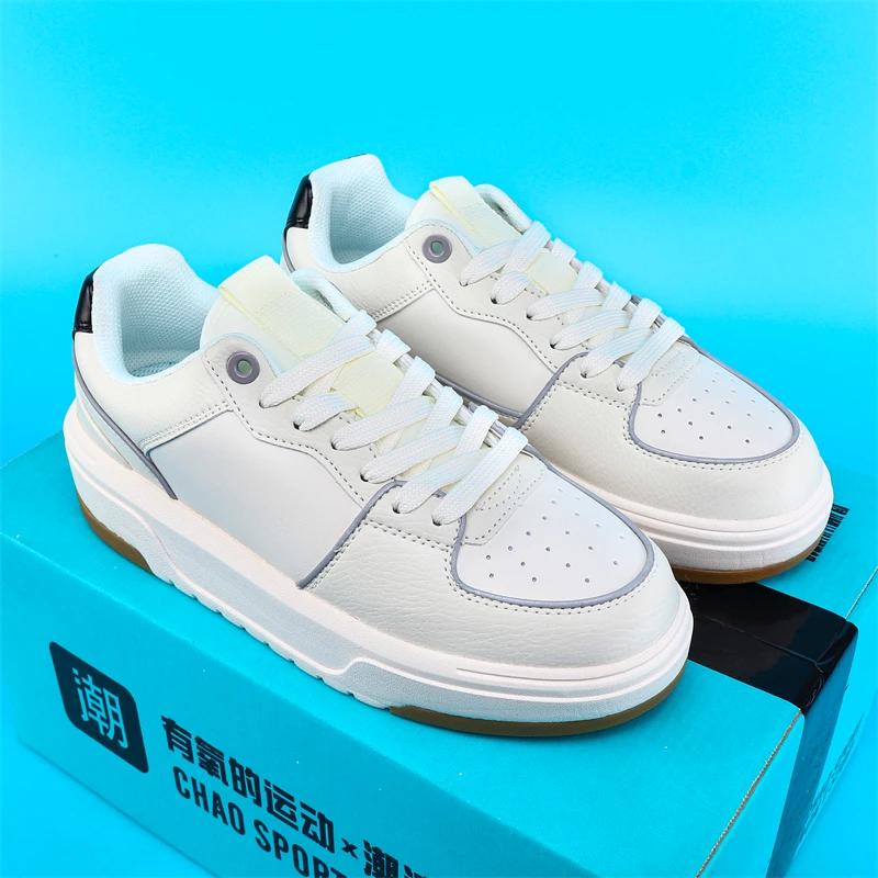 New Versatile Flat Bottomed Casual Shoes for Women's Sports and Casual Fashion Shoes with Lightweight and Wear-resistant Leather