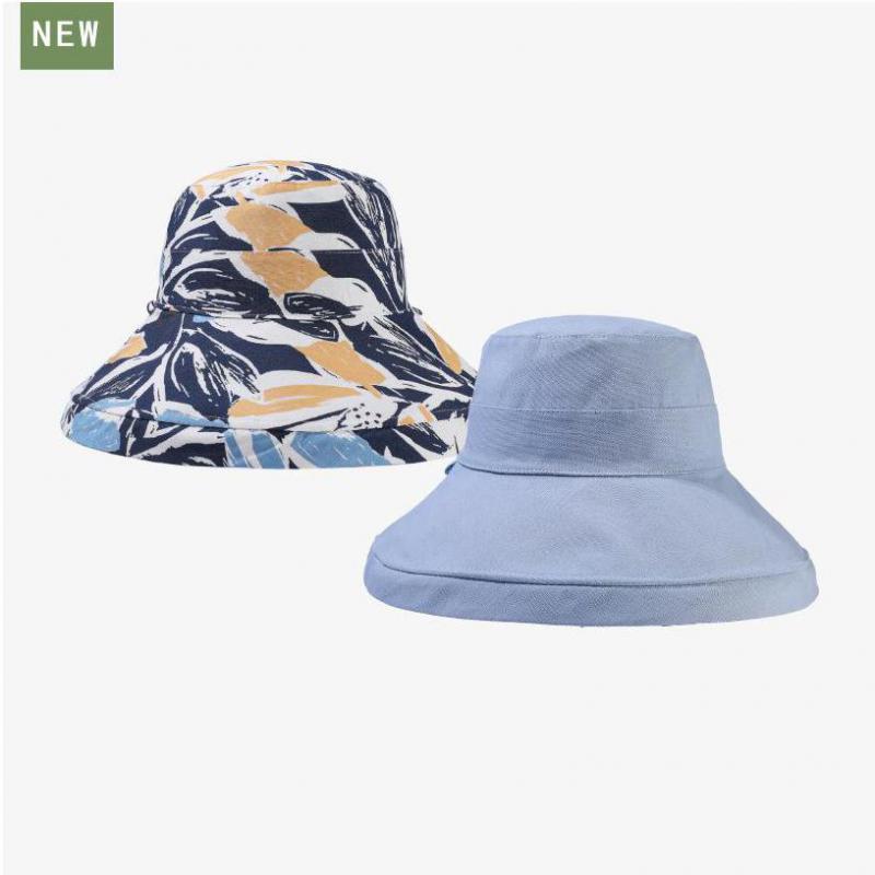 Spring Summer Hats For Women Bucket Hat Double Sided Fisherman Cap Sun Protection Casual Sun Hat Ladies Foldable Sunhat New