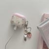 Cute Pink Strawberry Earphone Cover for Apple AirPods 1 /1 Generation Cartoon Bluetooth Case PRO1/PRO1 Niche