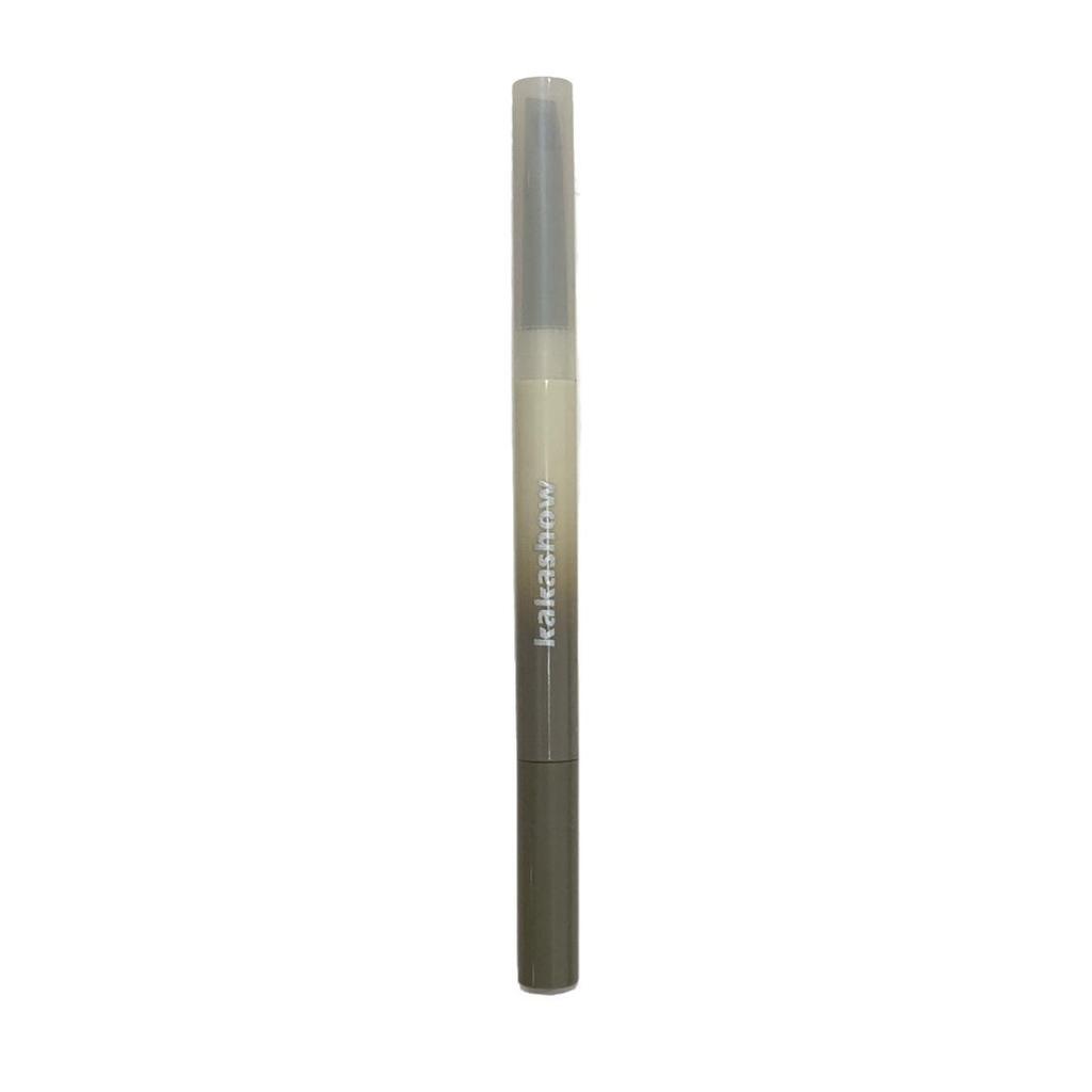 Kakashow Dual-Ended Eyebrow Pencil - Natural, Long-lasting, Waterproof, Sweatproof, Smudge-proof