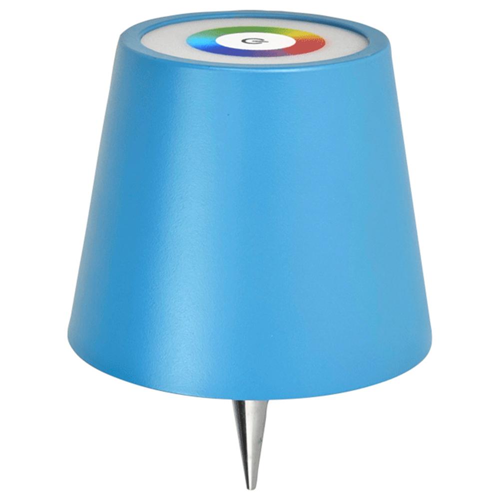 Wireless Bottle Lamp LED Wine Bottle Base Rechargeable Vases LED Light Portable Warm Light & RGB Wireless Touch Table Lamp